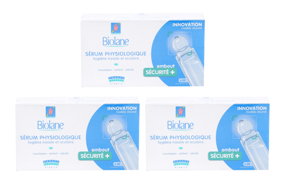 Belle Biolane Normal Saline (5ml x 30) 3 Boxes (Hong Kong License) 