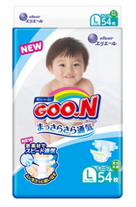 Goo.N Large Size L54 Diapers