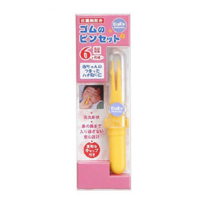 Made in Japan Baby Green Bell Rubber Tweezers (suitable for over 6 months)